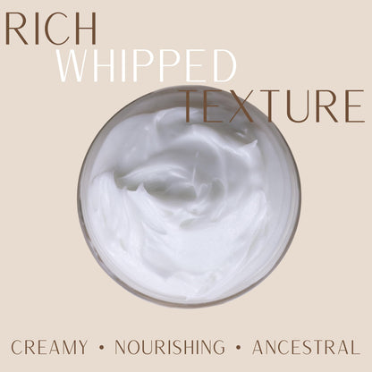 Nude Ritual Lunar Bloom Whipped Tallow Balm – 100% Grass-Fed Skin Care for Face & Body | 4 oz