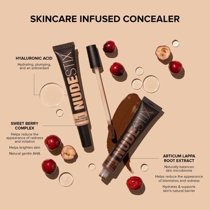 Nudestix NudeFix Cream Concealer Nude 5.5 – Hydrating, Natural Finish