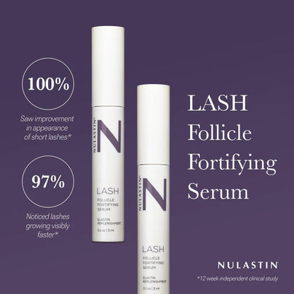 NULASTIN Follicle Fortifying Lash Serum — Clinically Tested, Nourishing Lash Renewal (2 Count)