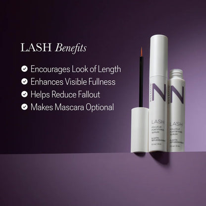 NULASTIN Follicle Fortifying Lash Serum — Clinically Tested, Nourishing Lash Renewal (2 Count)