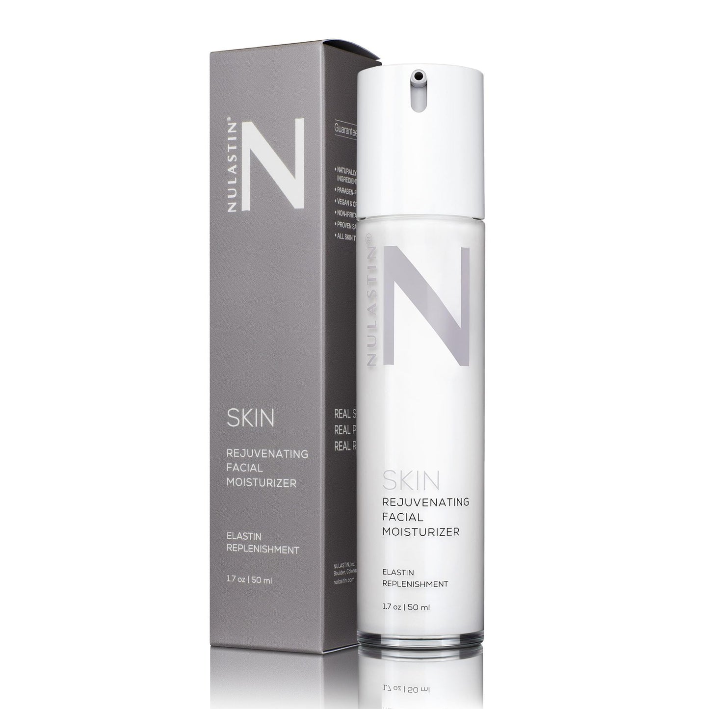 NULASTIN Hydrating Face Moisturizer – Elastaplex Smoothing & Firming Daily Cream (1.7 oz)