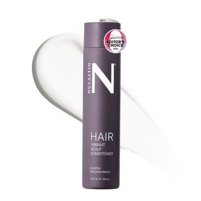 NULASTIN Vibrant Scalp Hair Conditioner with Elastaplex – Volumizing, Silicone-Free, Color-Safe (10 oz)
