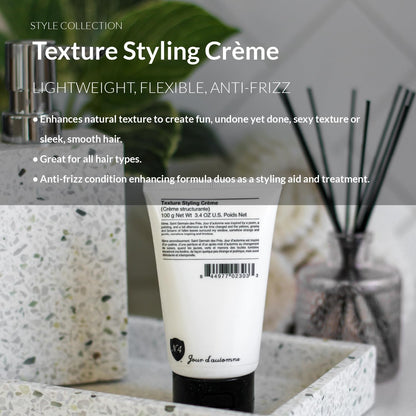 Number 4 Texture Styling Creme – Frizz Control, Movement & Curl Definition | 3.4 oz