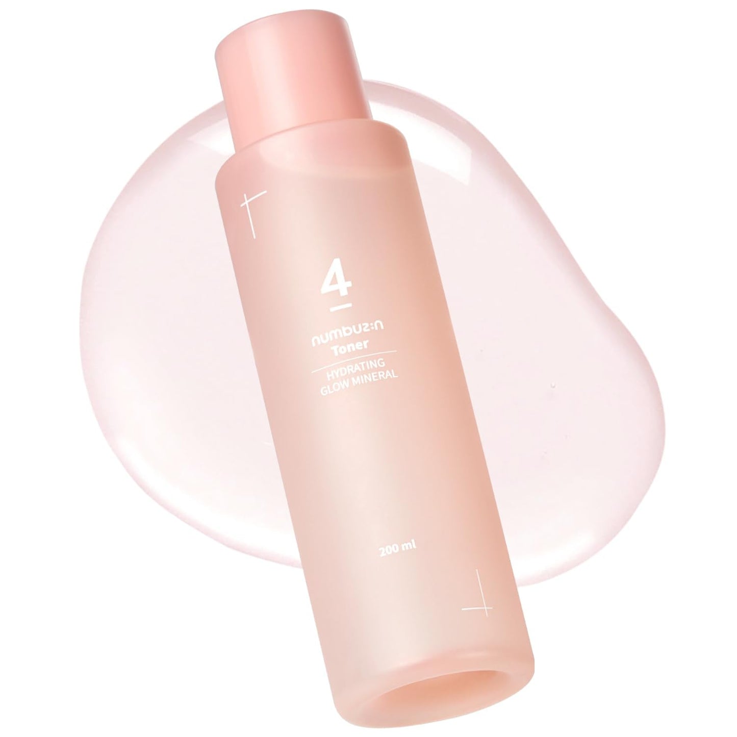 Numbuzin No.4 Toner | Hydrating Glow Mineral Toner with Thermal Water, Hyaluronic Acid & Niacinamide | Deep Hydration, Glowing Skin, Makeup Booster, Gentle Exfoliation