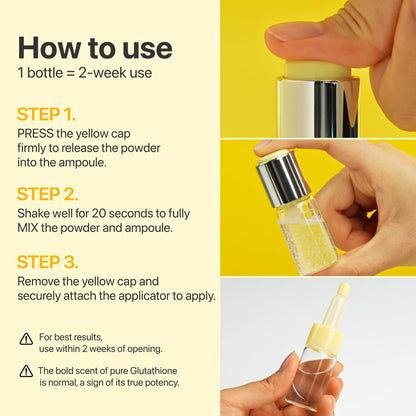 numbuzin No.5 Glutathione TXA Dark Spot Ampoule – Targeted Tone Care for Uneven Skin