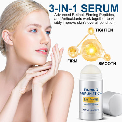 NUOYANG Retinol Firming Serum Stick – Tighten & Smooth Face & Neck | All Skin Types | 1 Pack