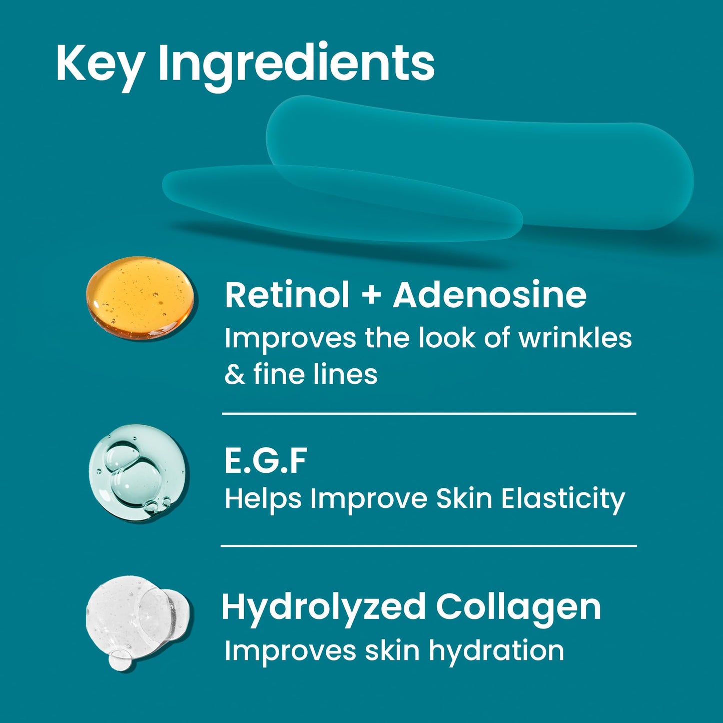 NURIVE Advanced Wrinkle Patches 60ct Invisible Overnight Tape with Retinol & Collagen (Medium Neck)