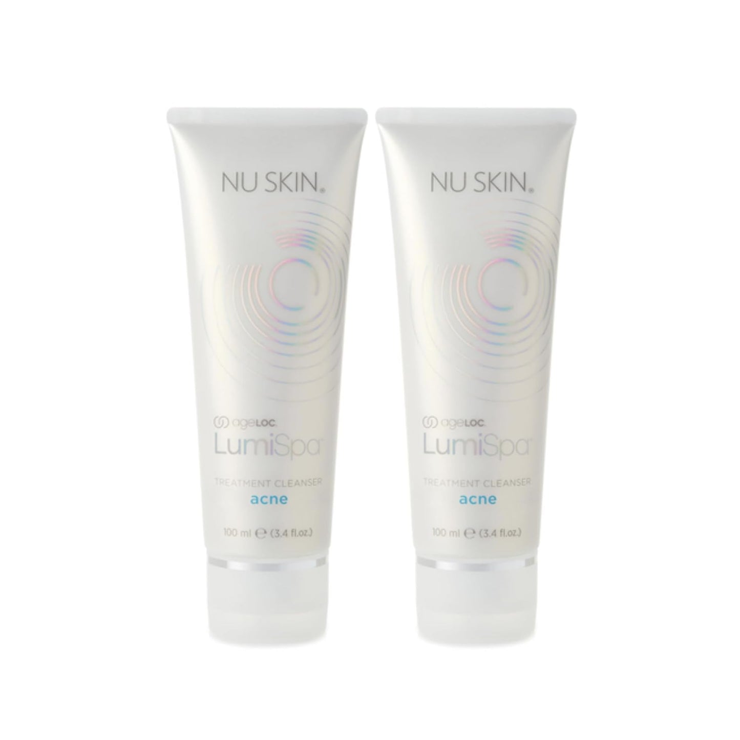 Nu Skin ageLOC LumiSpa Treatment Cleanser for Acne-Prone Skin | 2 Pack | Oil Balance