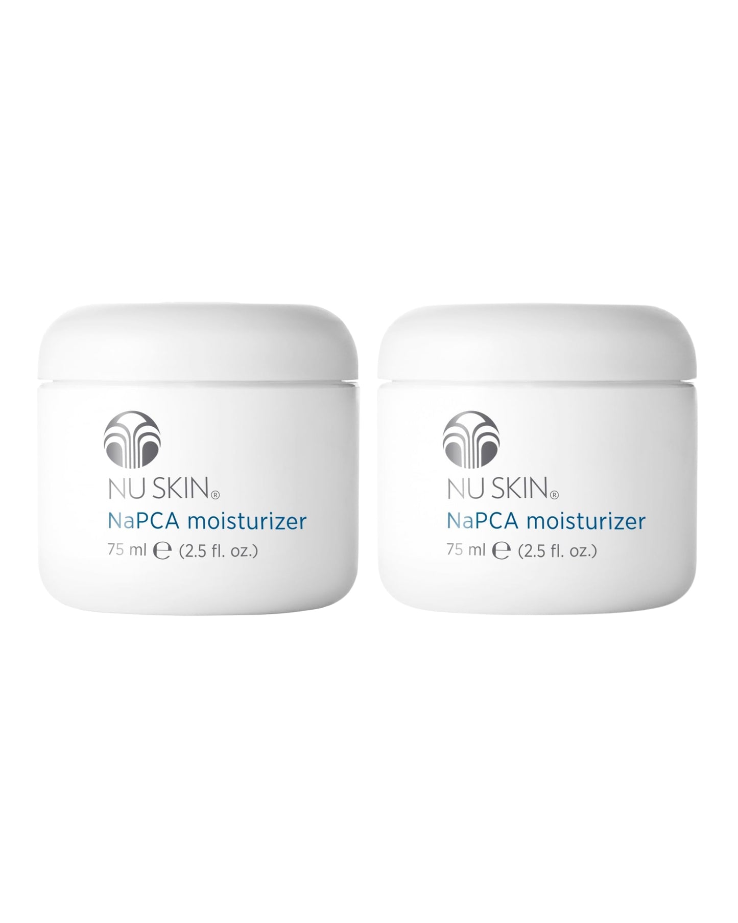 NuSkin NaPCA Moisturizer | Hydrating, Non-Greasy Formula for All Skin Types | 2-Pack, 2.5 oz
