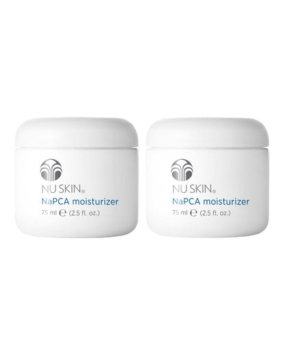 NuSkin NaPCA Moisturizer | Hydrating, Non-Greasy Formula for All Skin Types | 2-Pack, 2.5 oz
