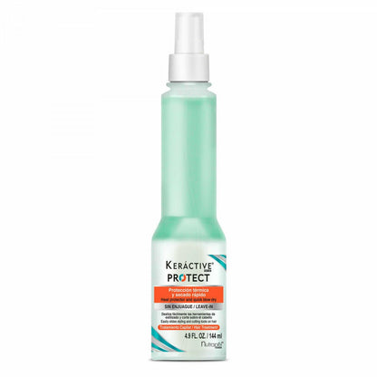 Nutrapel Keractive Protect – Heat Protectant & Quick Blow Dry, 4.9 oz