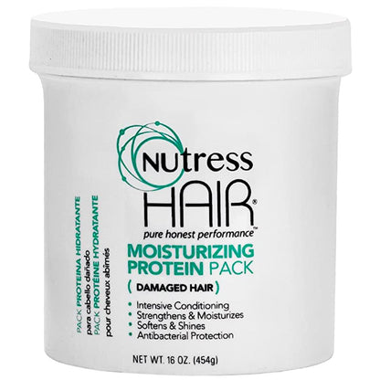 Nutress Hair One-Step Protein Treatment for Damaged Hair – 16 oz