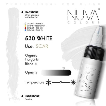 Nuva Pigments for PMU Scar Procedures – Customizable, Cool Undertone, Vegan, Made in USA