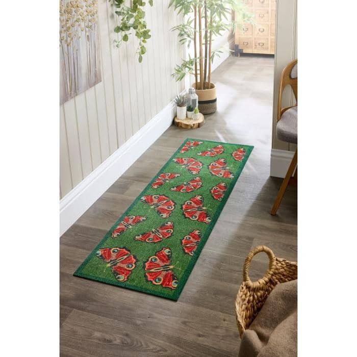 Animal-Themed Washable Mat and Runner