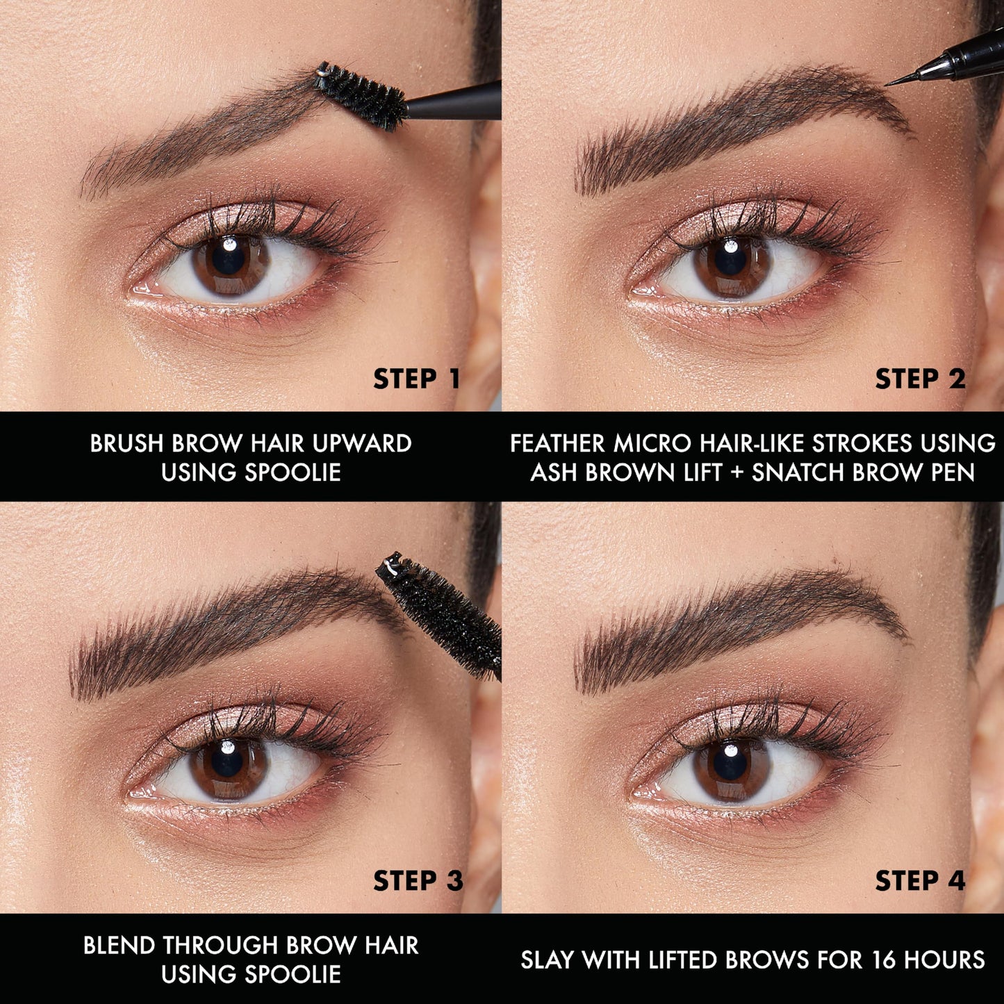 NYX Professional Makeup Lift & Snatch Eyebrow Tint Pen - Gray Black | Buildable Hair-Like Strokes