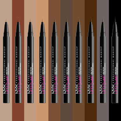 NYX Professional Makeup Lift & Snatch Eyebrow Tint Pen - Gray Black | Buildable Hair-Like Strokes