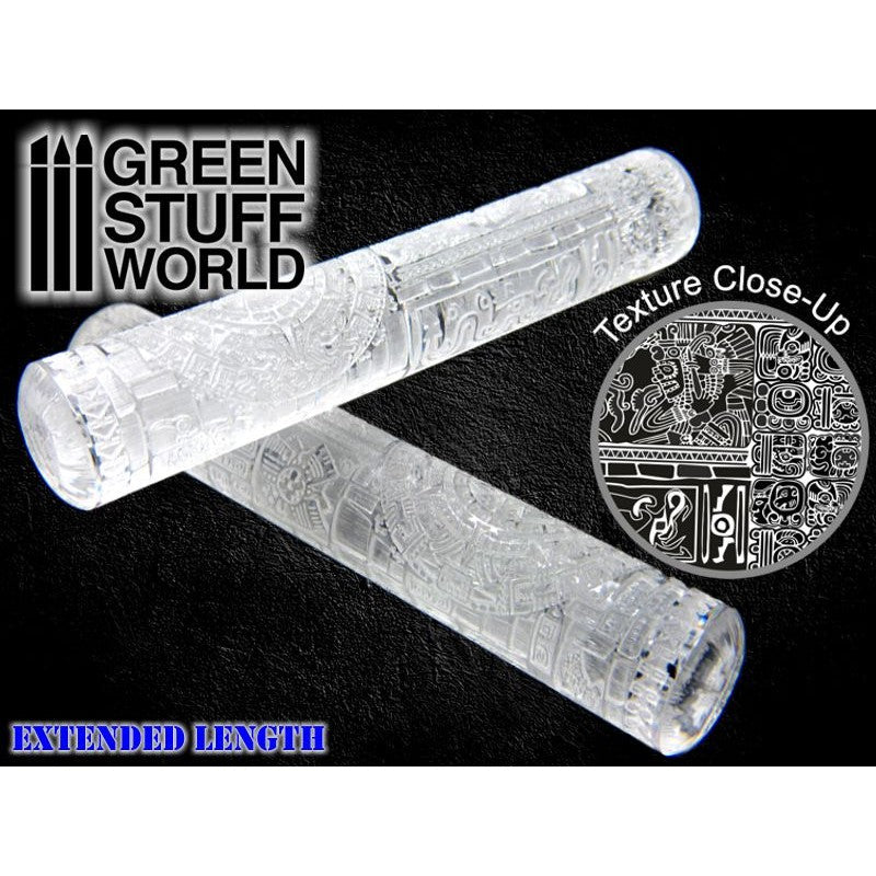 Green Stuff World Rolling Pin AZTEC