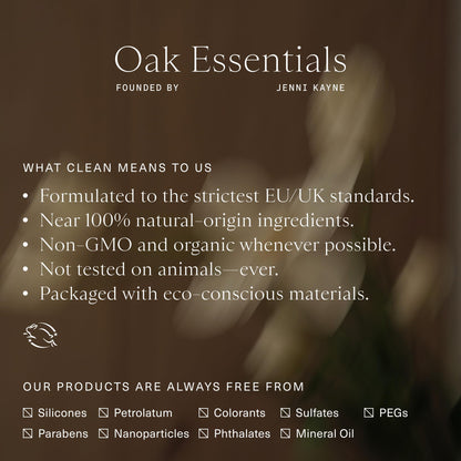 Oak Essentials The Routine At-Home Facial Gift Set | 5-Step Anti-Aging Skincare with Blue Tansy Oil, Cleansing Balm & Restorative Mask