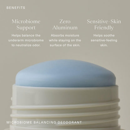 Oak Essentials Microbiome Balancing Deodorant – Aluminum-Free with Blue Tansy | All-Day Odor Protection (1.7 oz)