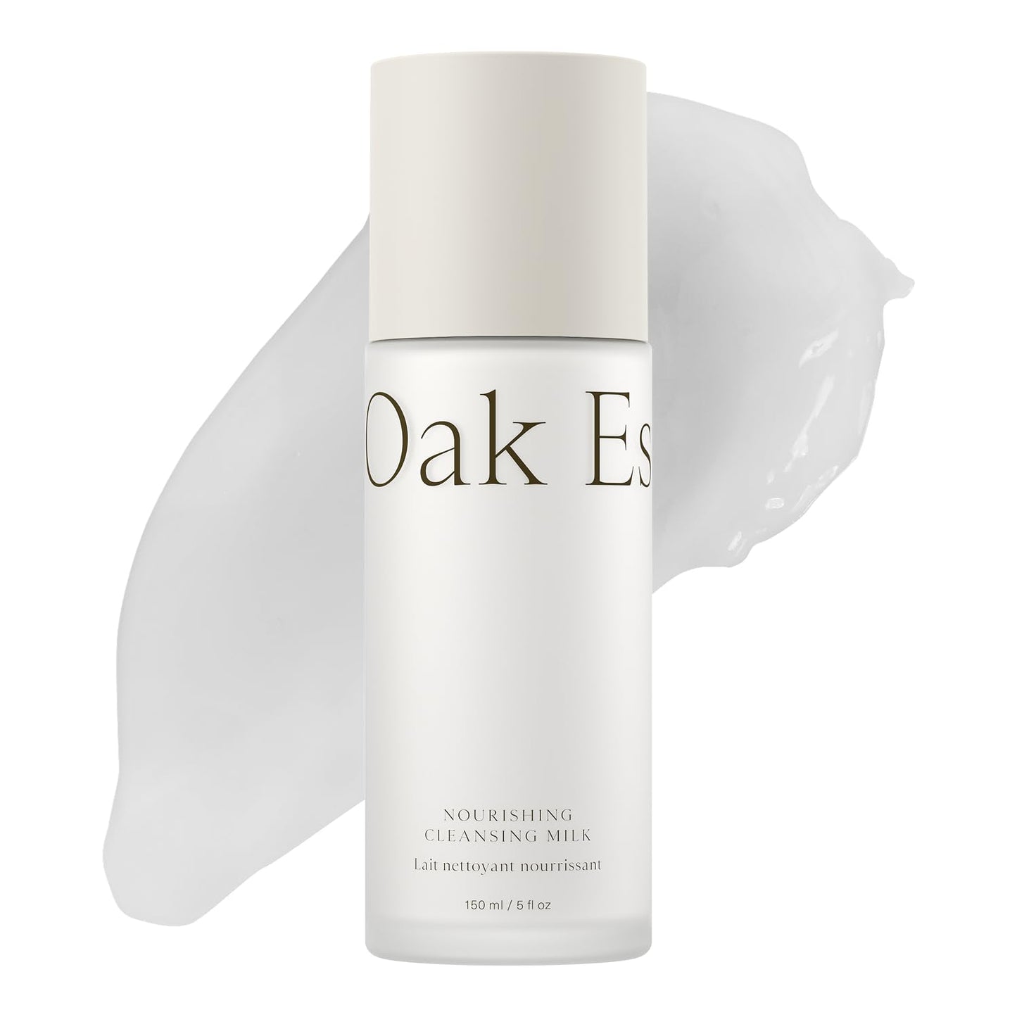 Oak Essentials Nourishing Cleansing Milk – Gentle Makeup Remover with Oat Amino Acids, Rice Bran & Rosemary