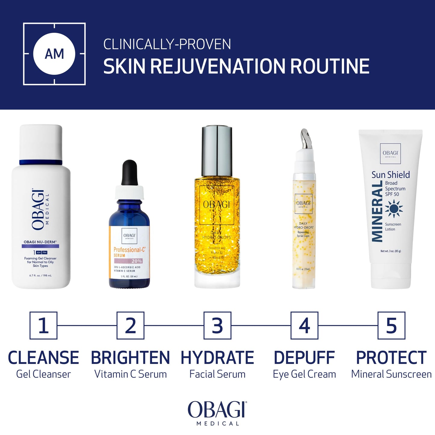 Obagi Daily Hydro-Drops Facial Serum – Hydration & Fine Line Softening – 1 oz