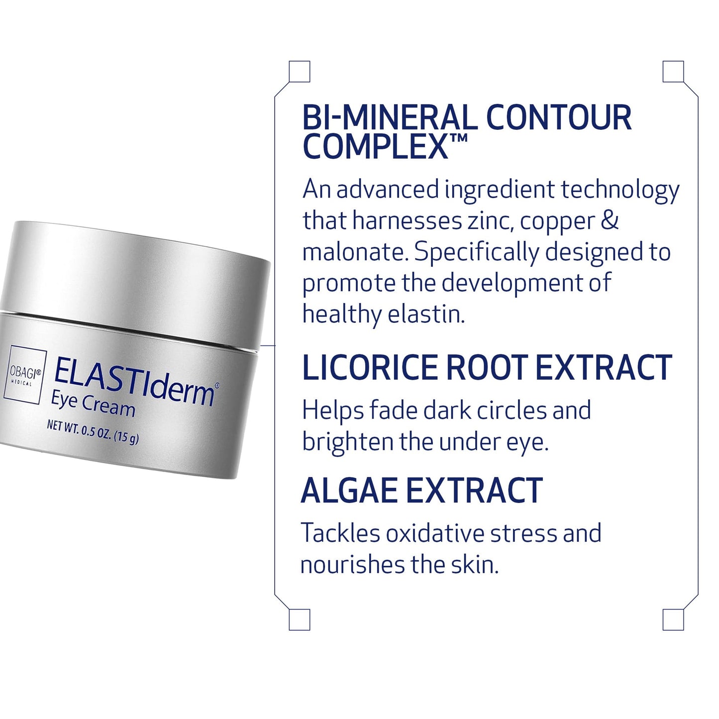 Obagi ELASTIderm Eye Cream – Lightweight, Clinically Proven to Reduce Fine Lines & Wrinkles | Two Pack (2 × 0.5 oz)