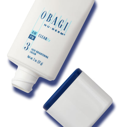 Obagi Medical Nu-Derm Clear Fx – Skin Brightening Cream with Arbutin, Vitamin C & Lactic Acid | 2 oz