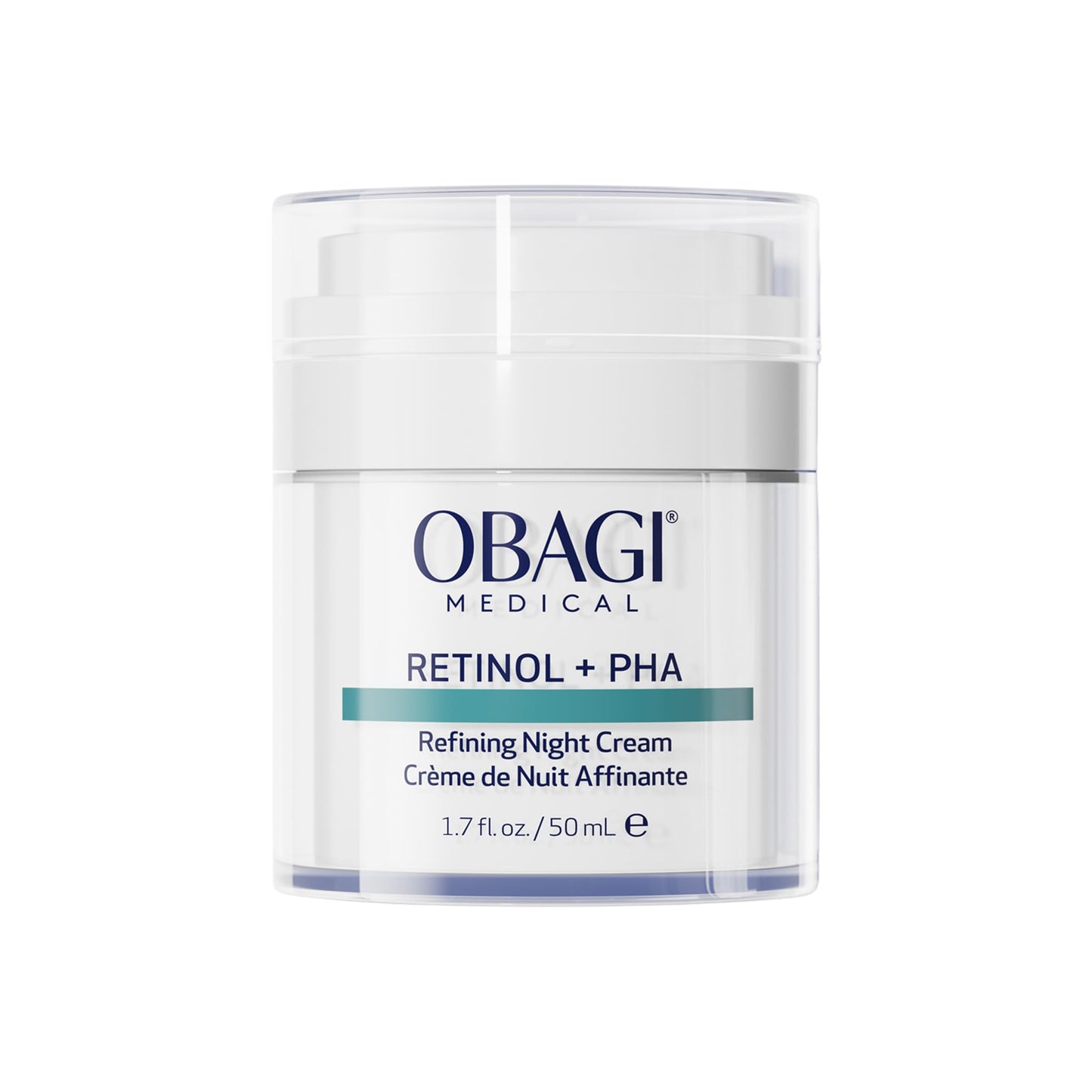 Obagi Medical Retinol + PHA Refining Night Cream – Overnight Anti-Aging, Smoother Skin & Even Complexion | 1.7 oz