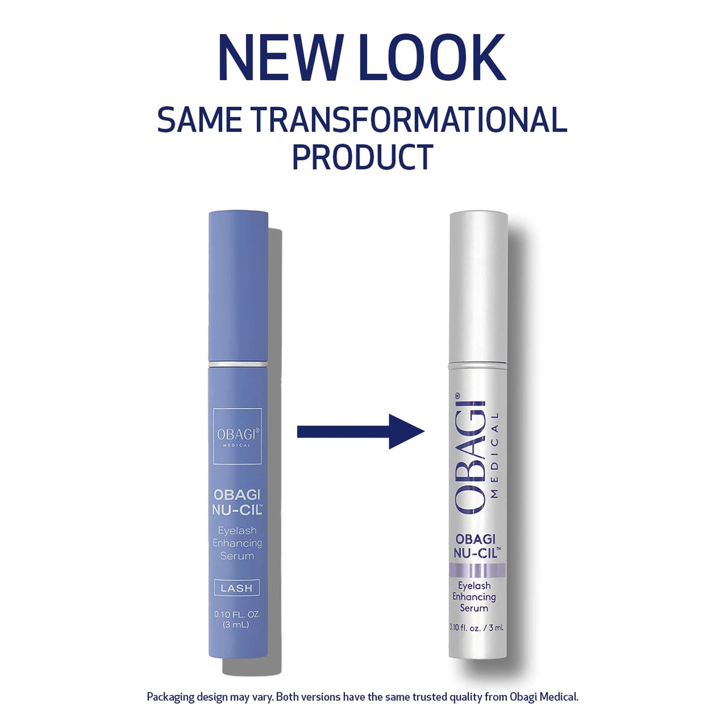 Obagi Nu-Cil Eyelash Enhancing Serum – Nourishing Biotin Lash Serum for Thicker, Defined Lashes – 0.1 oz