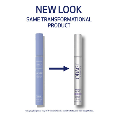 Obagi Nu-Cil Eyebrow Boosting Serum – Fuller Brows with Biotin & Hyaluronic Acid | 0.17 oz