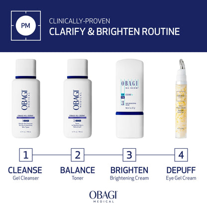 Obagi Nu-Derm Clear Fx Brightening Cream – 2 x 2 oz (Arbutin, Vitamin C, Lactic Acid)