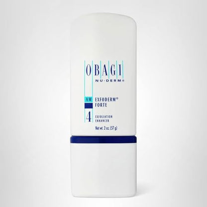 Obagi Nu-Derm Exfoderm Forte – Advanced Exfoliating Lotion with Glycolic & Lactic Acids for Normal to Oily Skin | 2 oz
