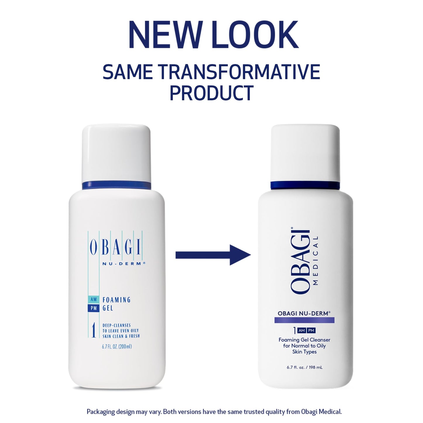 Obagi Nu-Derm Foaming Gel – Gel-Based Cleanser for Normal to Oily & Sensitive Skin | Two Pack