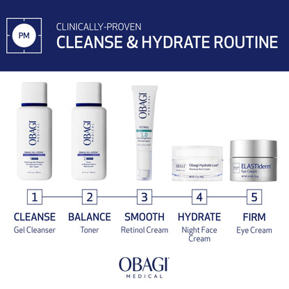 Obagi Nu-Derm Foaming Gel – Gel-Based Cleanser for Normal to Oily & Sensitive Skin | Two Pack