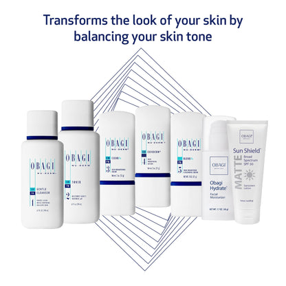 Obagi Nu-Derm Fx Skin Brightening System for Normal to Dry Skin — 7-Step Routine