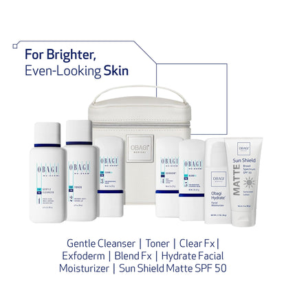 Obagi Nu-Derm Fx Skin Brightening System for Normal to Dry Skin — 7-Step Routine