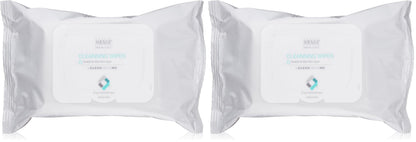 Obagi Medical On the Go Cleansing & Makeup Removing Wipes – 25 Count (Pack of 2)