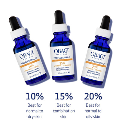 Obagi Professional-C 10% Vitamin C Serum – Brightens Skin Tone & Smooths Fine Lines | Safe for Sensitive Skin | 1 oz
