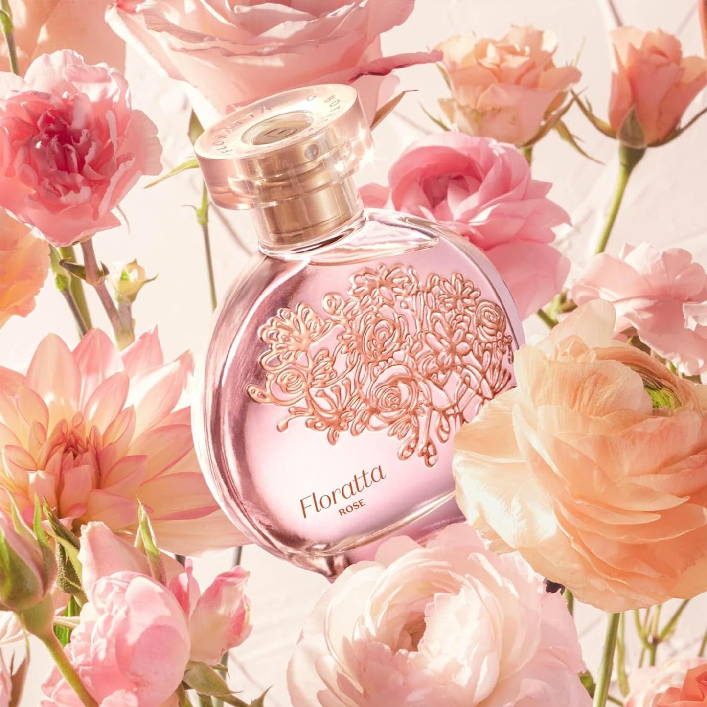 O Boticário Floratta Rose Eau de Toilette – 2.5 oz Long-Lasting Floral Rose