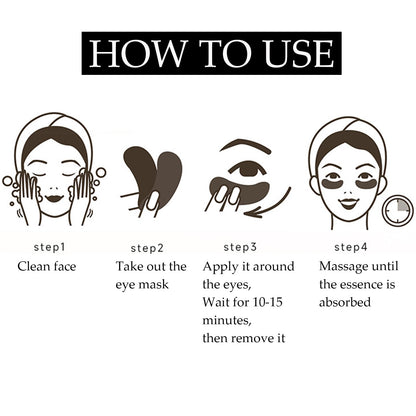 OBRADOYA Zozu Avocado Eye Mask – Hydrating Under-Eye Patches, 60 PCS