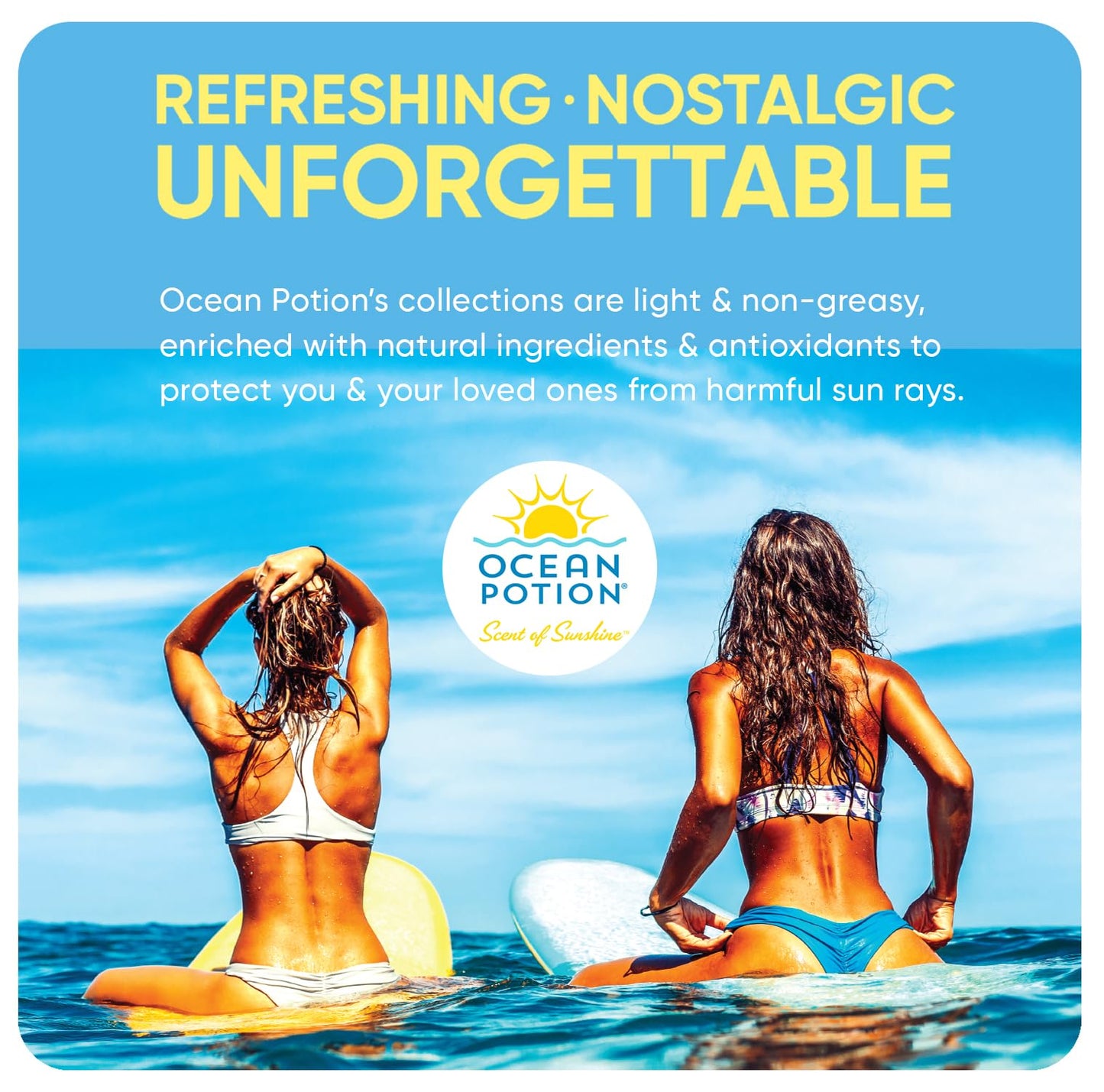 Ocean Potion Sunscreen Body Spray SPF70 – 5.5oz (Pack of 2)