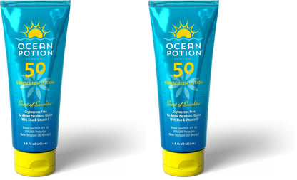 Ocean Potion Sunscreen Lotion SPF50 6.8oz – Pack of 2