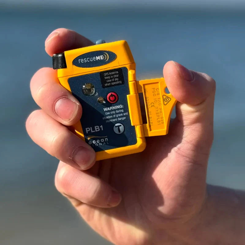 Ocean Signal rescueME PLB1 Personal Locator Beacon 7 Year Battery 66 Channel GPS