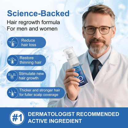 OCVWJKD 5% Minoxidil Spray for Hair Regrowth — Extra Strength 60ml x 7 Bottles
