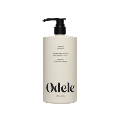 Odele Clarifying Sulfate-Free Shampoo – Deep Weekly Clean for All Hair Types, 32 oz