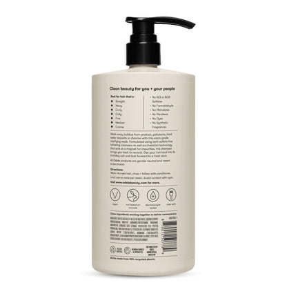 Odele Clarifying Sulfate-Free Shampoo – Deep Weekly Clean for All Hair Types, 32 oz