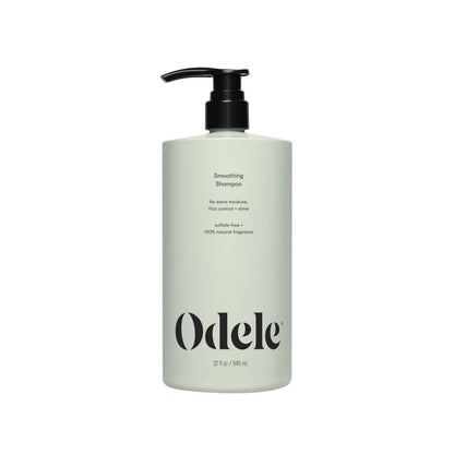 Odele Smoothing Sulfate-Free Shampoo – Extra Moisture, Frizz Control, Shine | 32 Fl Oz