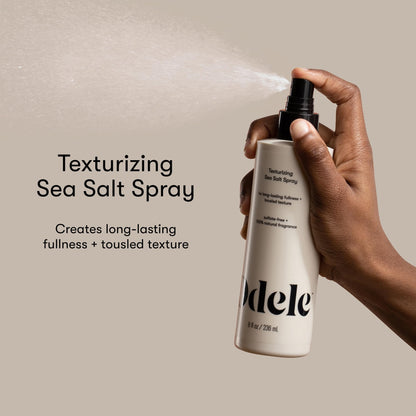 Odele Texturizing Sea Salt Spray – Volume & Beachy Texture for Straight-to-Wavy Hair (8 Fl Oz)