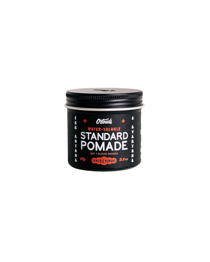 O'Douds Standard Pomade for Men – Firm Hold, High Shine, Bay & Blood Orange Scent (3.4oz)