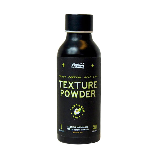 O'Douds Texture Powder for Hair – Lightweight Volume, Texture & Matte Finish | Labdanum & Lime Scent (1 oz)